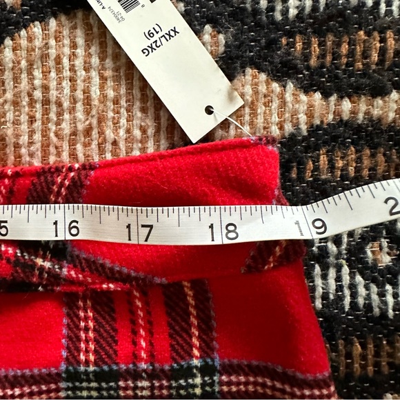 No Boundaries Tartan Skirt Red size XXL 12 Women - Picture 8 of 10